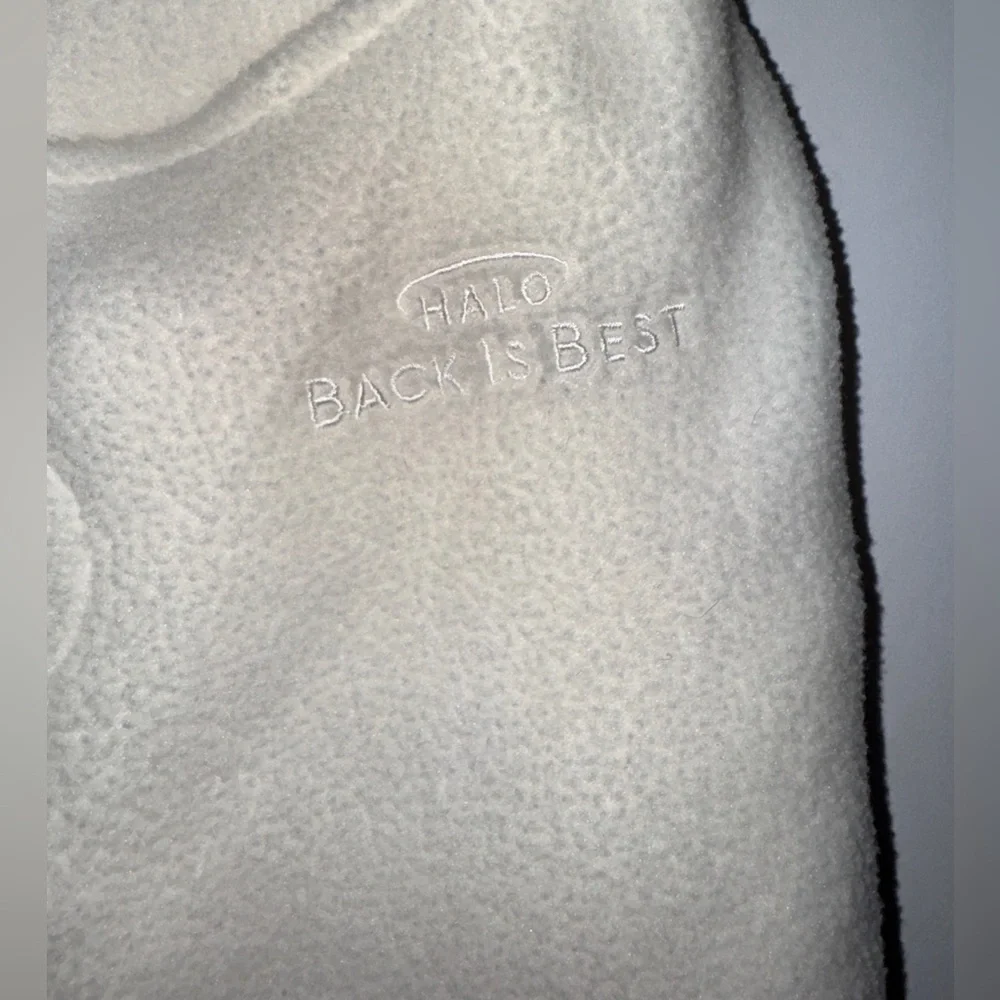 Halo Cream Fleece Swaddle SleepSack 3-6M EUC - Picture 4 of 6